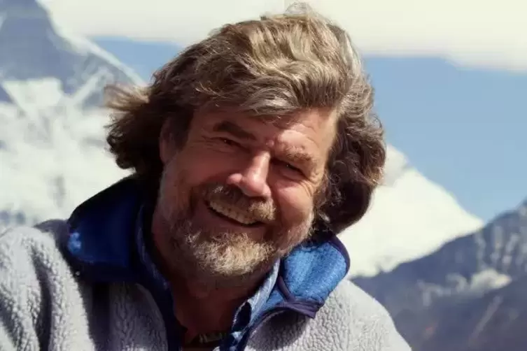 Hat schon mehr als zehn Achttausender bestiegen: Reinhold Messner: Am 17. März kommt er in den Ludwigshafener Pfalzbau. Foto: Ar
