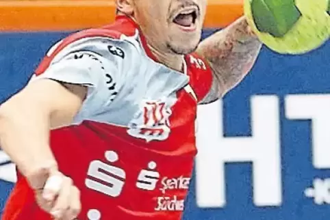 Erzielte gegen die Löwen-Zweite in Östringen vier Tore: Dusan Maric.