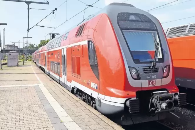 Die nun auch am Wochenende im Stundentakt fahrende Regional-Express-Linie von Mannheim (Foto) nach Frankfurt ist in vielen Fälle