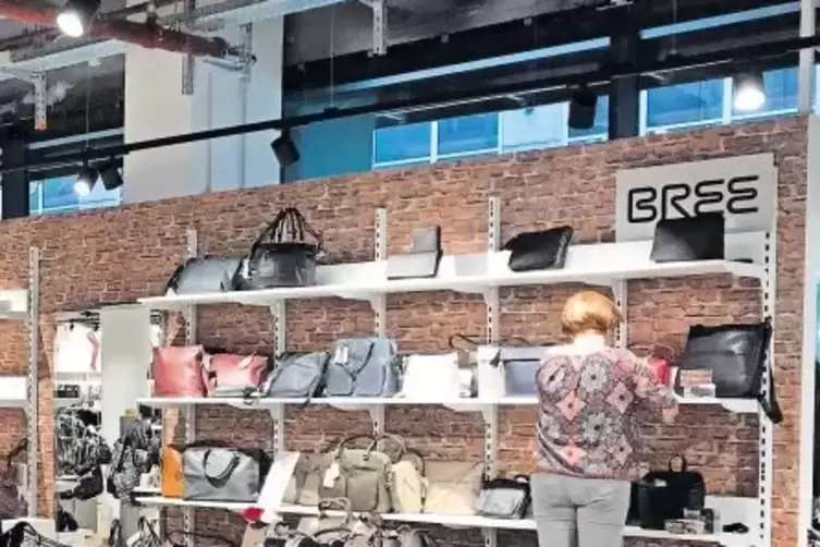 Sehr erfolgreich in Bottrop: die Taschenabteilung.