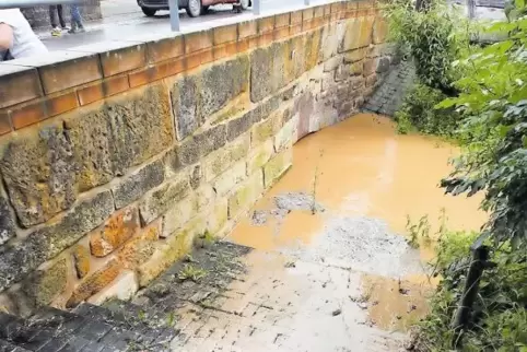 Im Juni 2016 überraschte ein Wolkenbruch die Dierbacher. In Zukunft will man für Überschwemmungen besser gewappnet sein.