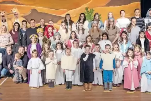 „Die Drei vom Stall“ heißt das diesjährige Familienmusical vom Kinder- und Jugendhauskreis der Gemeinschaft Chara e.V. am Sonnta