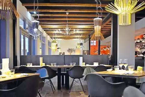 Blick ins Restaurant Null41