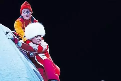 „Abfahrts-Training“ am Kölner Schauspiel.