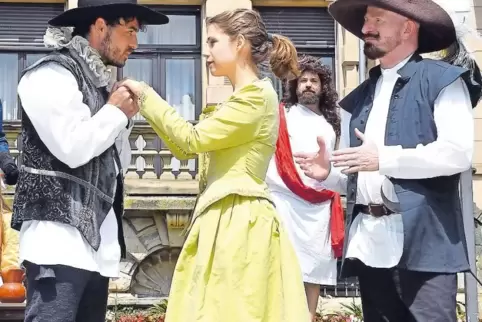 Sommer 2018: die Schauspielgruppe in Hochform.