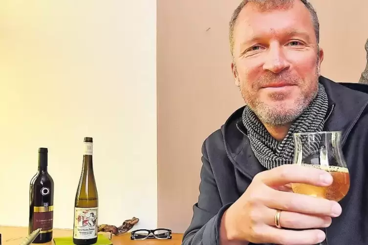 Im Oktober 2018 eingezogen: der neue Turmschreiber von Deidesheim.