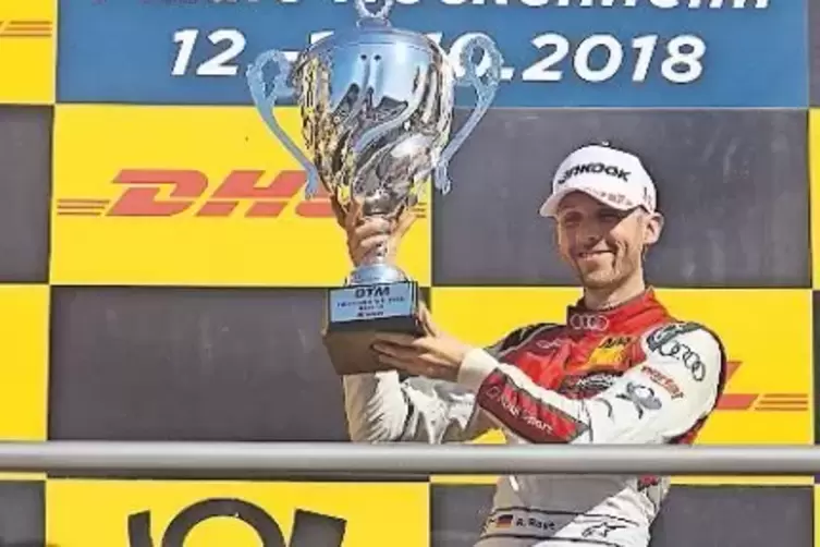 Beste Werbung f&uuml;r Neustadt: DTM-Fahrer Ren&eacute; Rast.