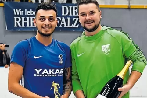 Beste Stürmer: Timucin Sürmen (links) und Marvin Maerz.