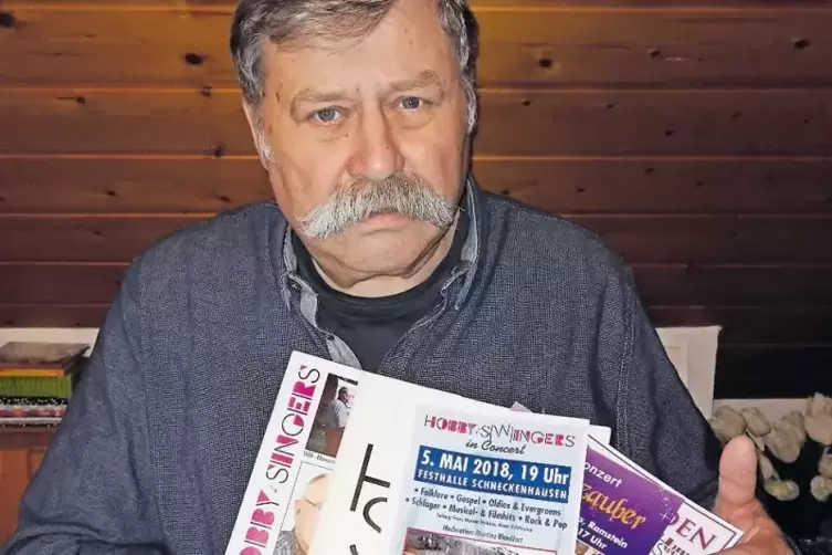 Hobby-Singers und Hobby-Swingers begeisterten ihn: Eugen Bauer.