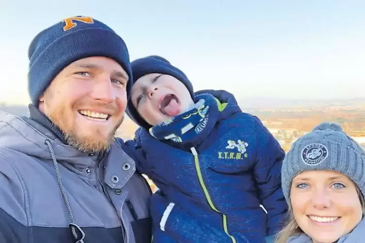 Liefen ins Liebesgl&uuml;ck: Dirk Hohlstamm, Lionel und Vera.