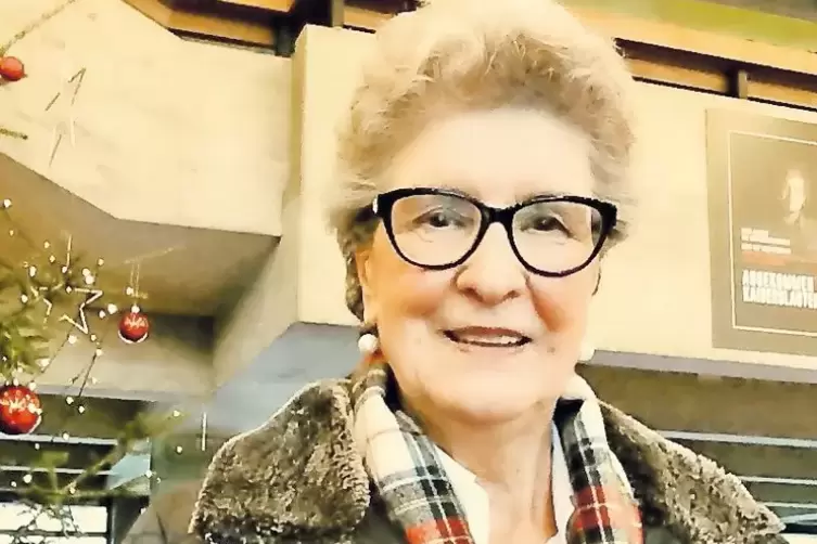 Die Friedenskapelle liegt ihr am Herzen: Karin Kolb.