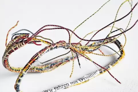 Sylvia Richter-Kundels Werk „Dynamit“ ist ab Oktober im Kunsthaus in der Ausstellung „SCHEINbar“ zu sehen.