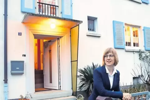 Pfarrerin Johanna Baum freut sich auf den Umzug in ihr neues Pfarrhaus.