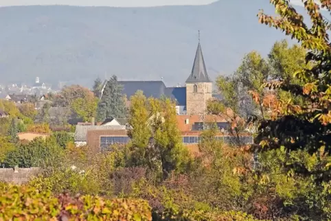In der Feudalzeit ein bedeutender Ort: Kirrweiler.
