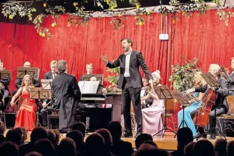 Das Johann-Strauß-Orchester-Kurpfalz sorgte einmal mehr für Klanggenuss.