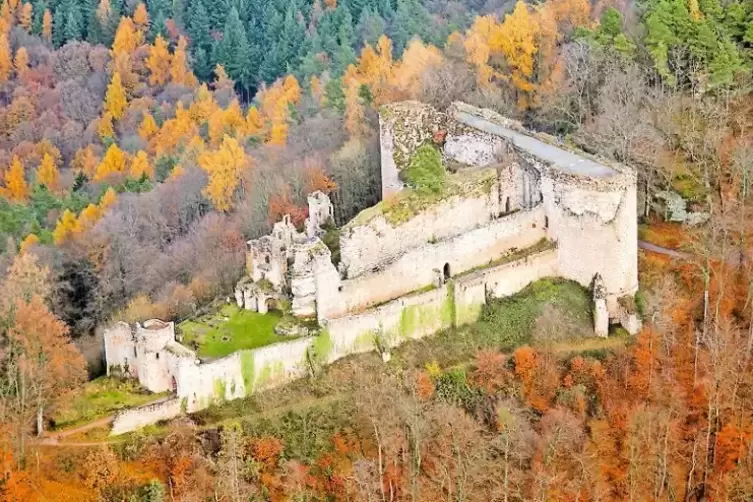 Klare Form: Neuscharfeneck von oben.
