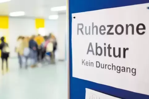 In den Schulen mit Oberstufe herrscht zurzeit erhöhte Anspannung.