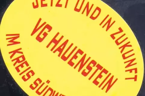 Was dieser Autoaufkleber seit Anfang 2017 forderte, wird 2020 Realität – der Verbleib der VG Hauenstein im Landkreis Südwestpfal