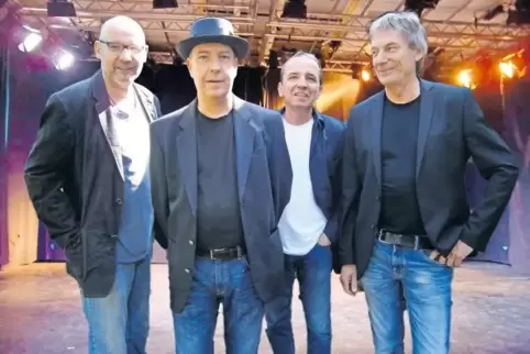 Im Grenzbereich zwischen Jazz, Pop und Latin musikalisch unterwegs ist das Quartett Ambyance (von links) Jochen Lauer, Stefan Br