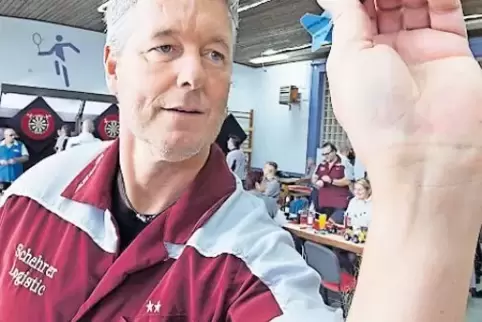 Er und seine Mannschaftskameraden haben die Endrunde fest im Blick: Dieter Proksch vom DV Kaiserslautern.