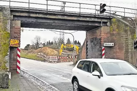 Bis 25. Januar Einbahnstraße: die Landesstraße 516.