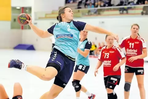 Setzt den Schlusspunkt: Mareike Schwarz.