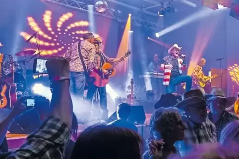 Opener beim Wiessstock-Festival: die Band Nighthawk, hier beim Konzert anlässlich ihres 20. Jubiläums.