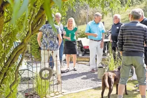 Offene Gartentüren gibt es im Donnersbergkreis schon lange, hier in Gaugrehweiler.