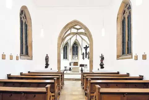 Die Bürgerhospital-Kapelle nach der großen Renovierung.