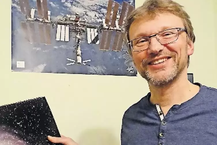 Arbeitskreisleiter Christian Wersig befasst sich seit vielen Jahren mit Astronomie.