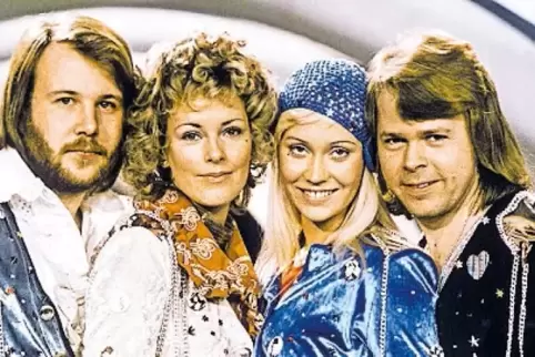 Abba im Februar 1974.