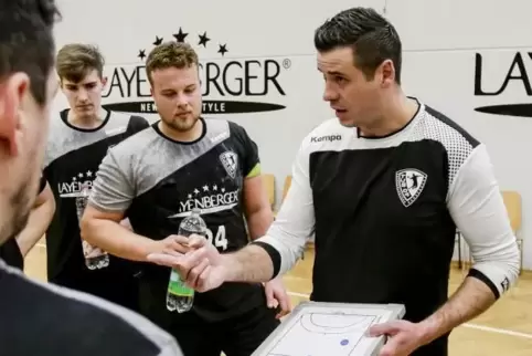 Timeout: Dansenbergs Erfolgscoach Marco Sliwa verkündete vor dem Spiel gegen Leutershausen, dass er den Verein verlassen wird. F