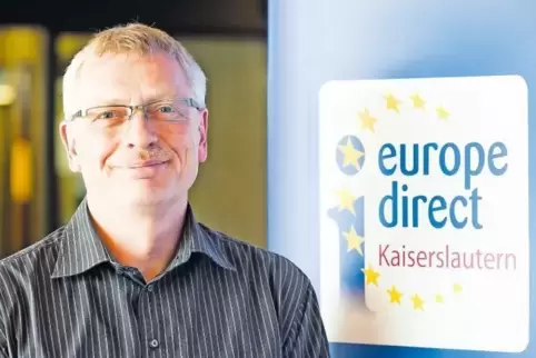 Koordiniert des Europa Direkt Informationszentrums: Gerhard Degen.