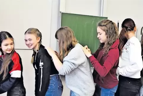 Vor allem die Einheit „Sprachanimation“ bereitete den Schülern des Gymnasiums in Bad Bergzabern viel Freude.