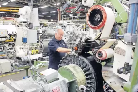Bei Michelin in Homburg sind rund 1400 Mitarbeiter beschäftigt.