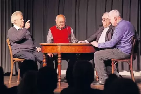 Am Historischen Stammtisch wurde das Rad zurückgedreht und an die Stimmung im Jahr 1969 erinnert.