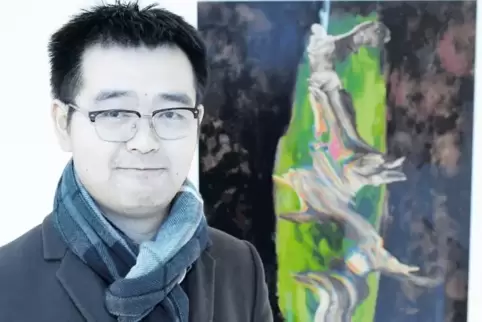 Neben „Cupido“ als dem Kunstwerk des Jahres zeigt Yutao Gao im Hotel Braun weitere thematisch und stilistisch verwandte Arbeiten