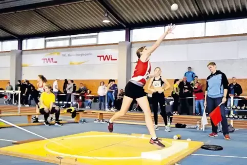 Stieß die Kugel auf 11,42 Meter: Maren Franke erreichte mit persönlicher Bestleistung Bronze.
