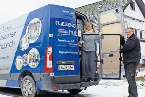 Hat 37 Jahre Erfahrung: Inhaber Franz Hubrich (rechts) mit Ehefrau Claudia.