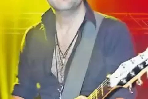 Jens Rösel bei seinem Konzert mit „Bounce“ im vergangenen Jahr in Pirmasens.