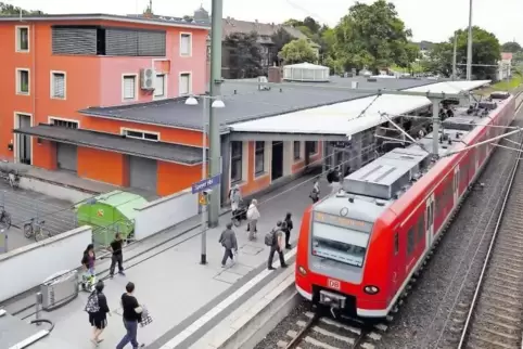 Zuletzt vor mehr als einem Jahrzehnt umgebaut: der seit damals S-Bahn-taugliche Bahnhof.