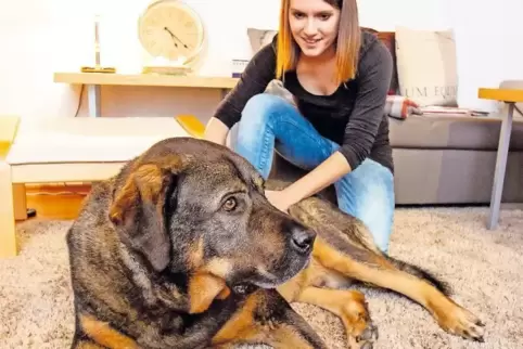 Anika Steidel weiß, wie sie mit Hunden umgehen muss.