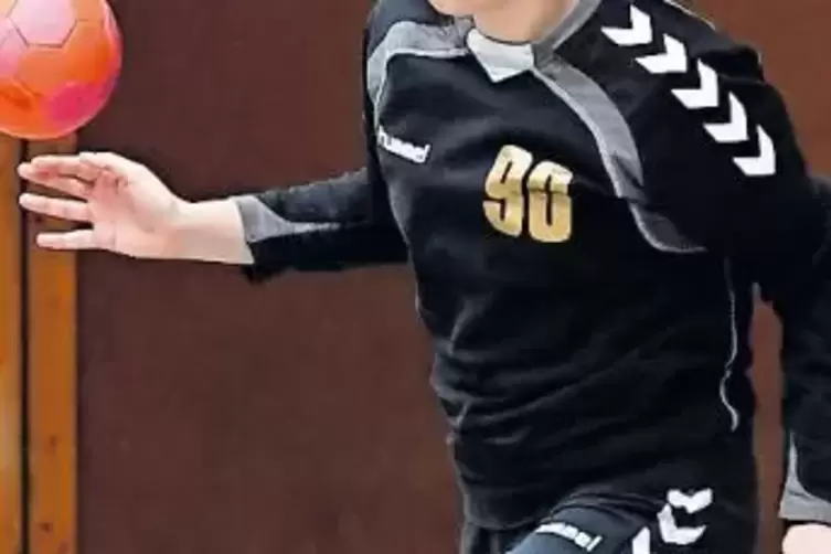 SG-Tohüterin Viktoria Rößnick konnte sich gegen den TSV Kandel über mangelnde Beschäftigung nicht beklagen.