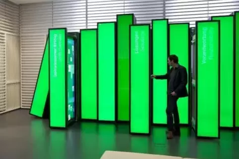 Blick ins Besucherzentrum der BASF. Foto: BASF