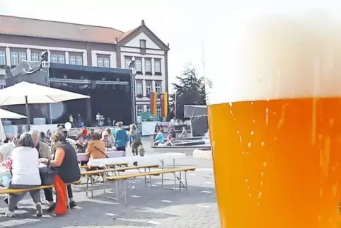 Der Exerzierplatz vor dem Pirmasenser Rathaus spielt auch beim neuen Festkonzept eine wichtige Rolle. Hier soll eine von möglich