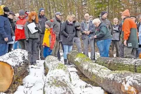 Groß war der Andrang bei den 21. Holzschnäppchen.
