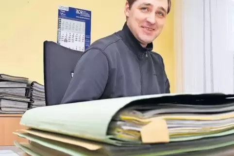 Rechtspfleger Tobias Riebel.