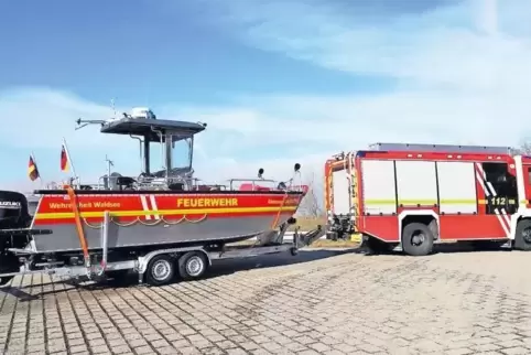 Nagelneu: Das Mehrzweckboot ist von der Firma Nordland Hansa in Rostock gefertigt worden.