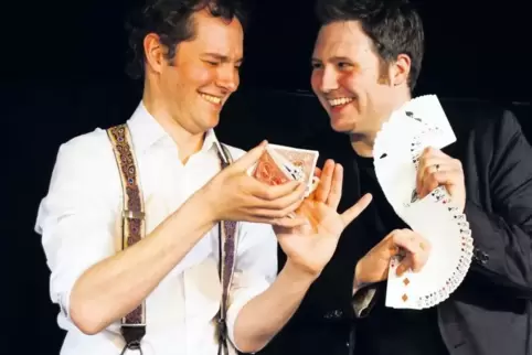 Sie zaubern mit Leidenschaft und fast immer: Hannes Freytag (links) und Fabian Strahl.