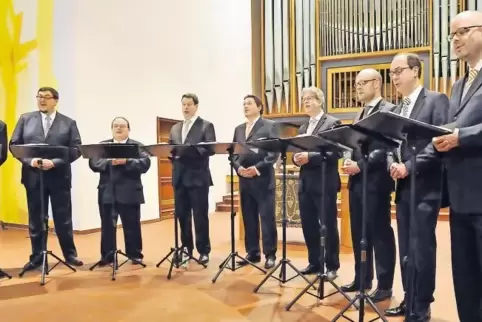 Die „Herren der Herzen“ bei ihrem Konzert vor zwei Jahren in der Johanneskirche.